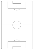サッカー コート 図
